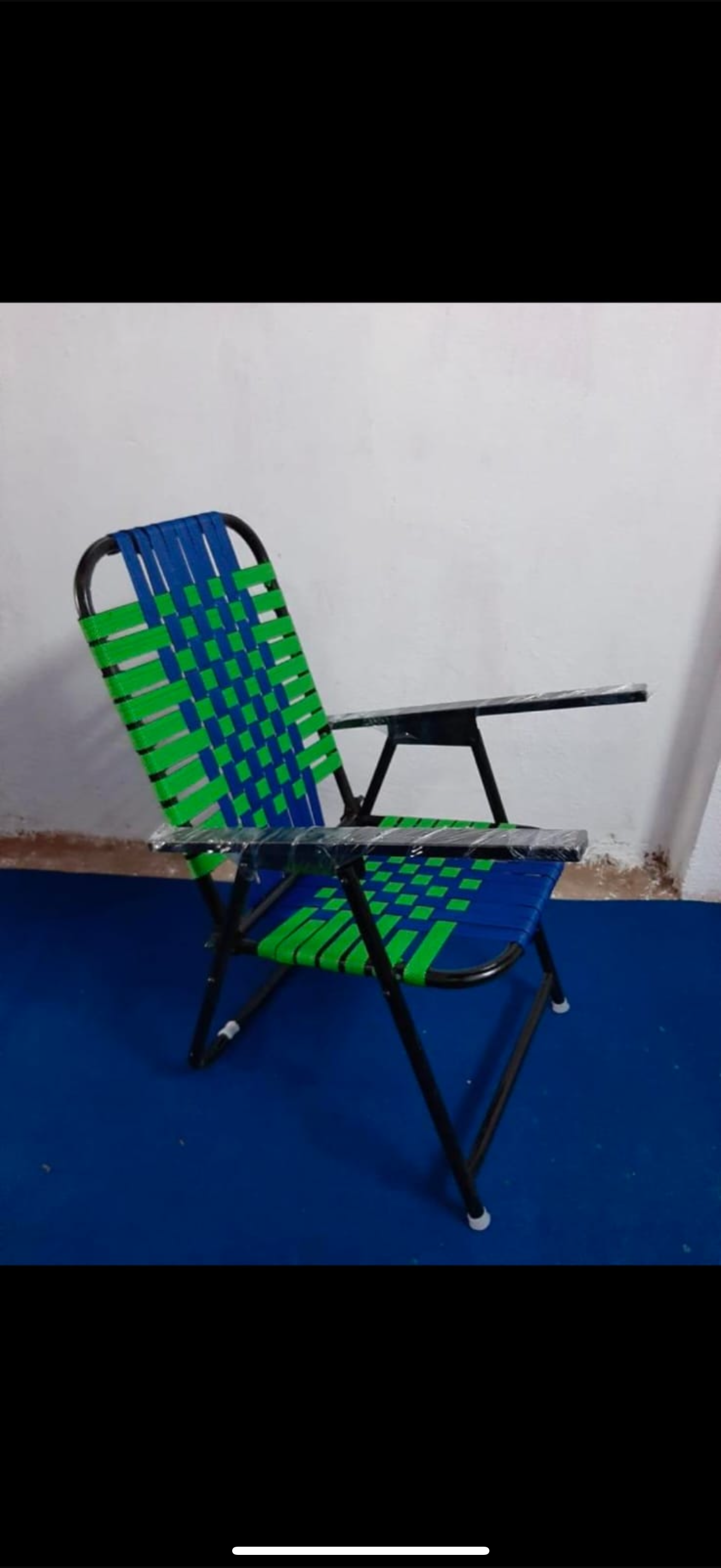 Study Chair with Wooden Study Pad