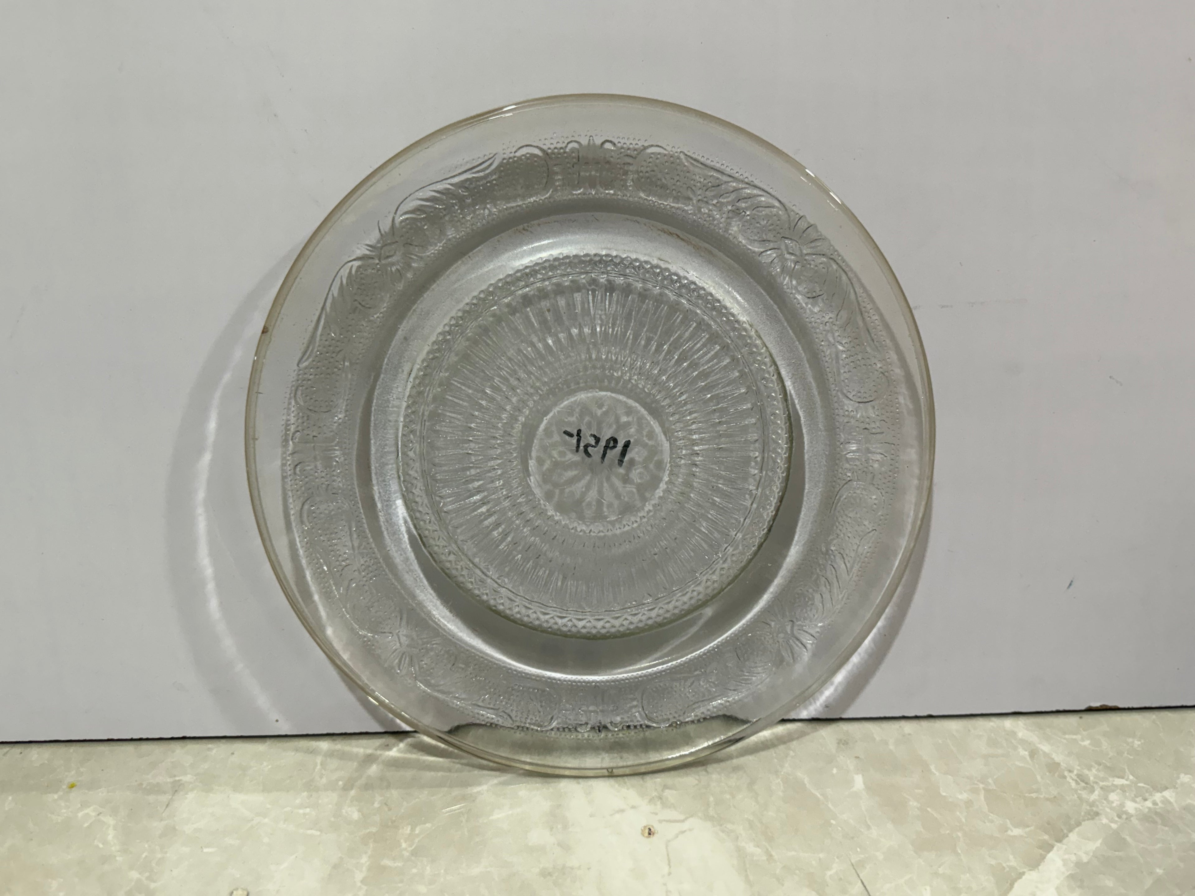 Transparent Glass Plate