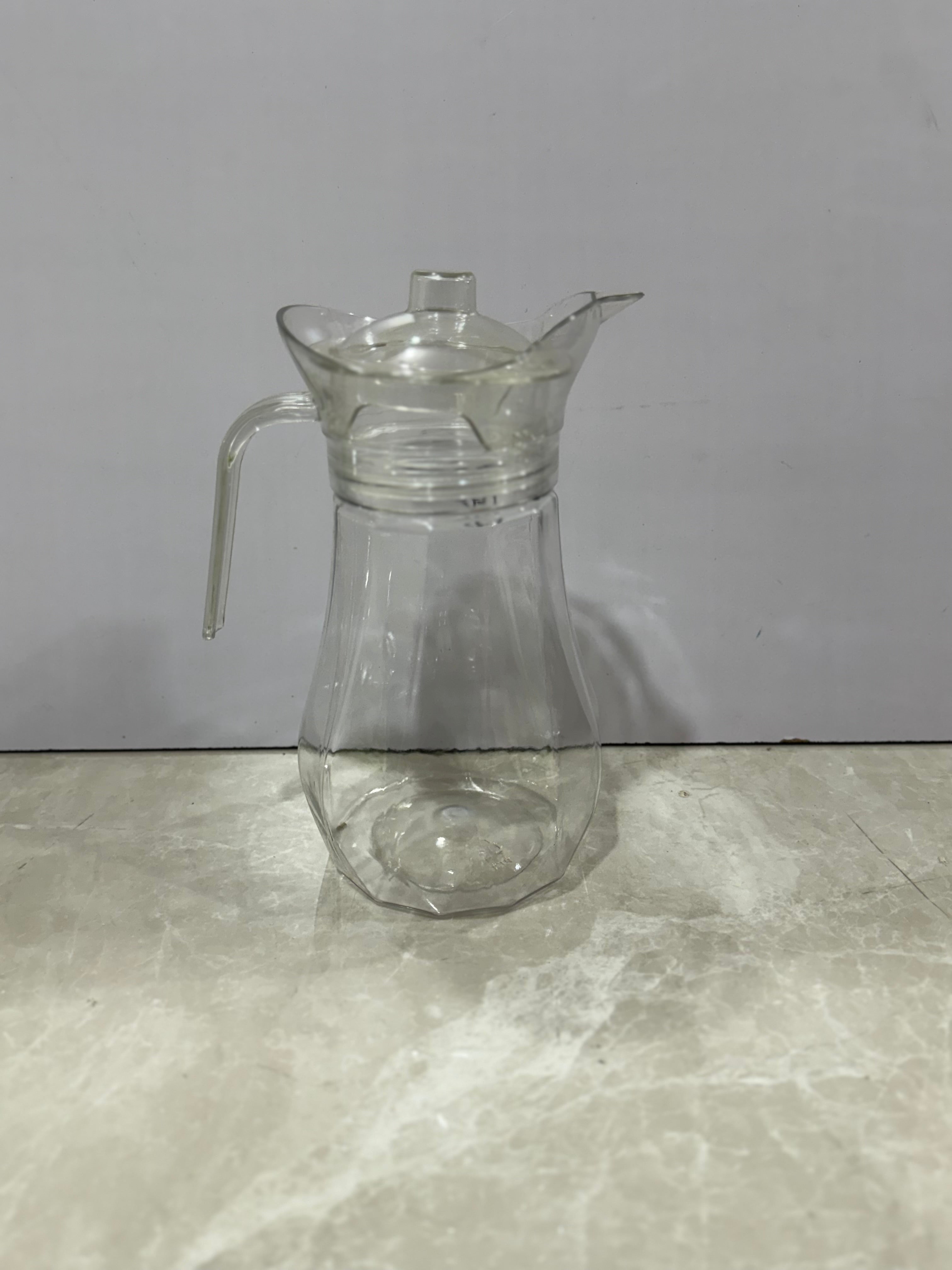 Tranparent Fiber one liter water jug