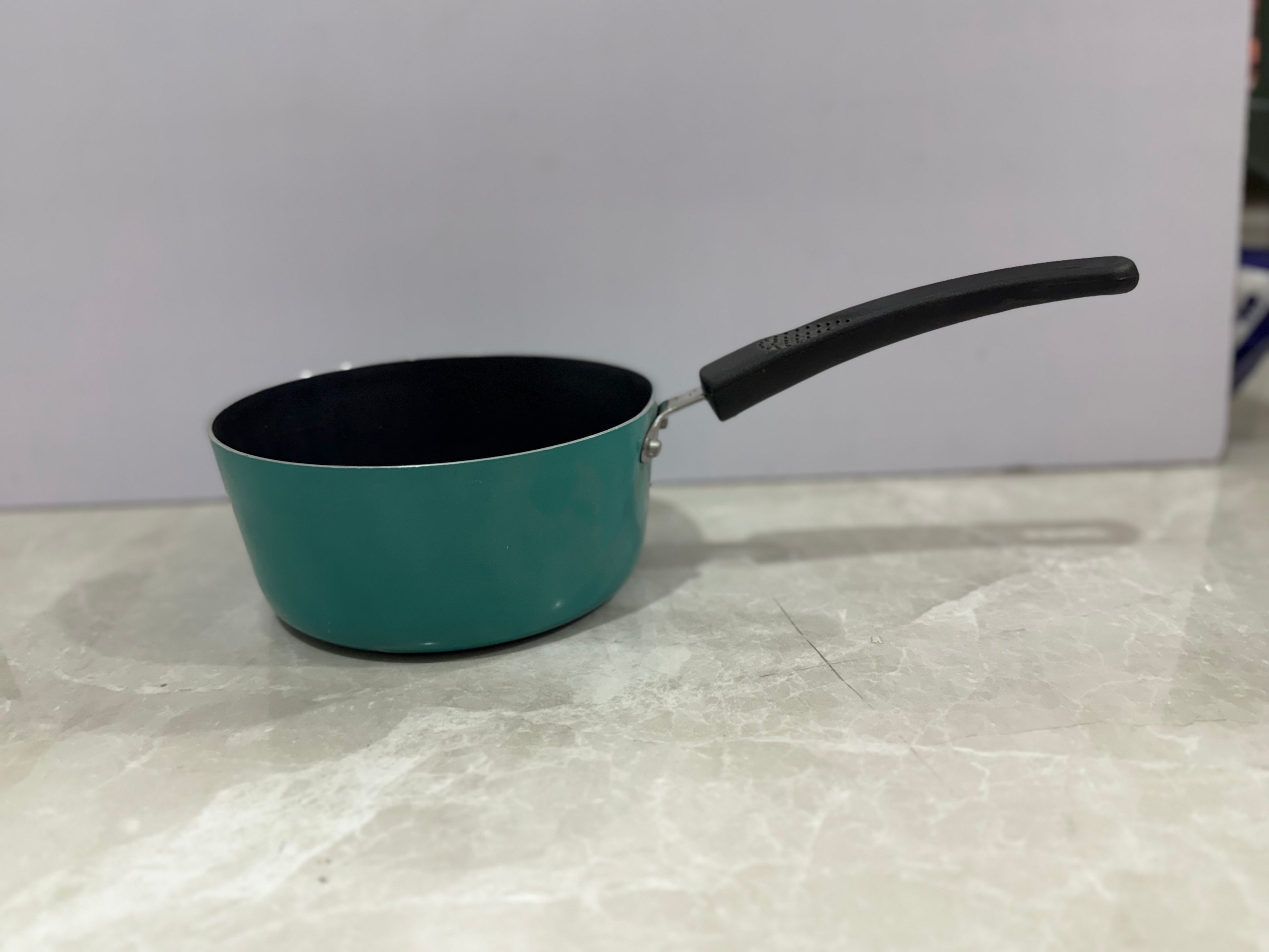 Colored Bottom Steel Pan for Tea/Coffee
