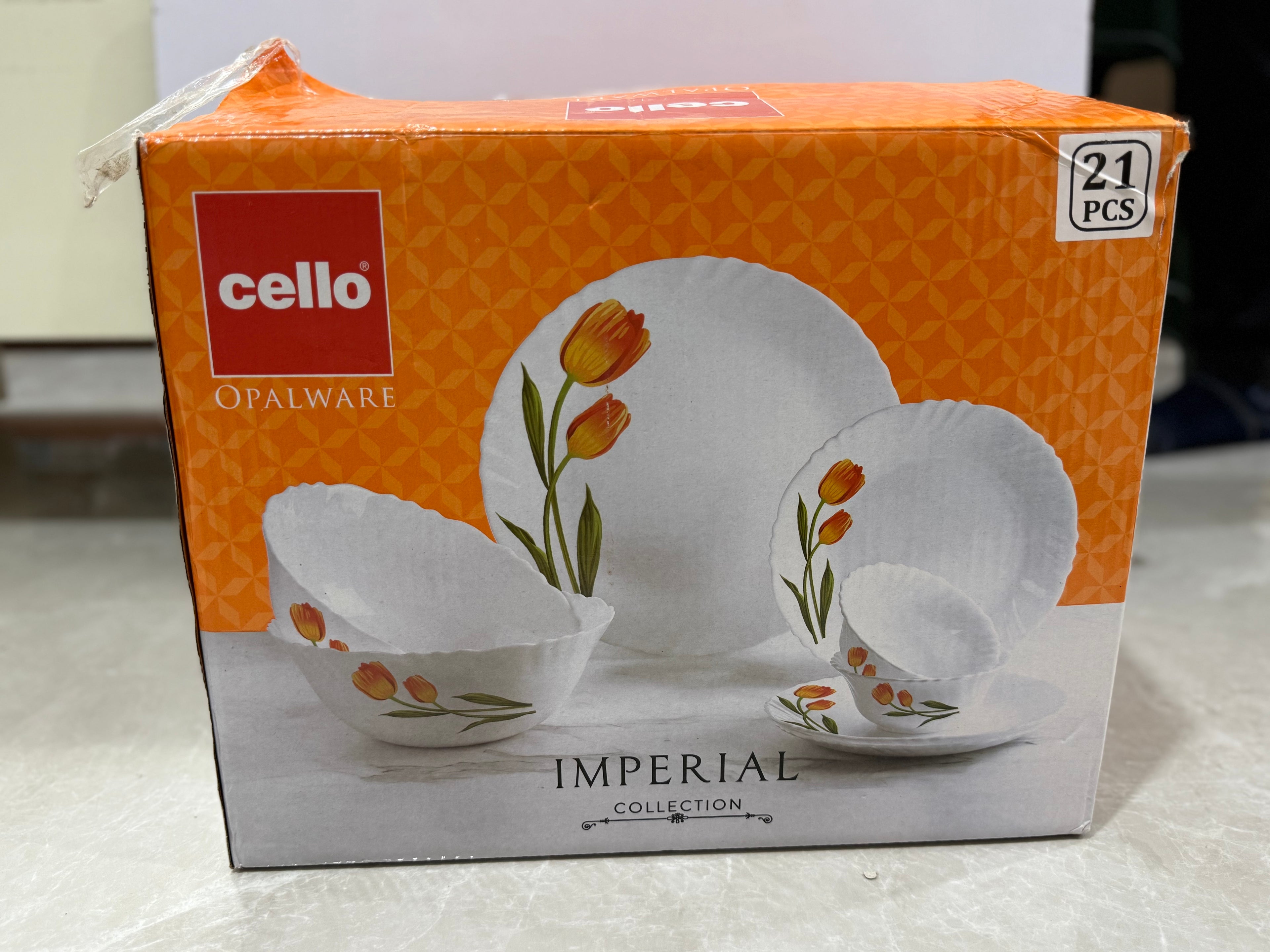 Cello 32 Piece Dinner Set - Medium Quality