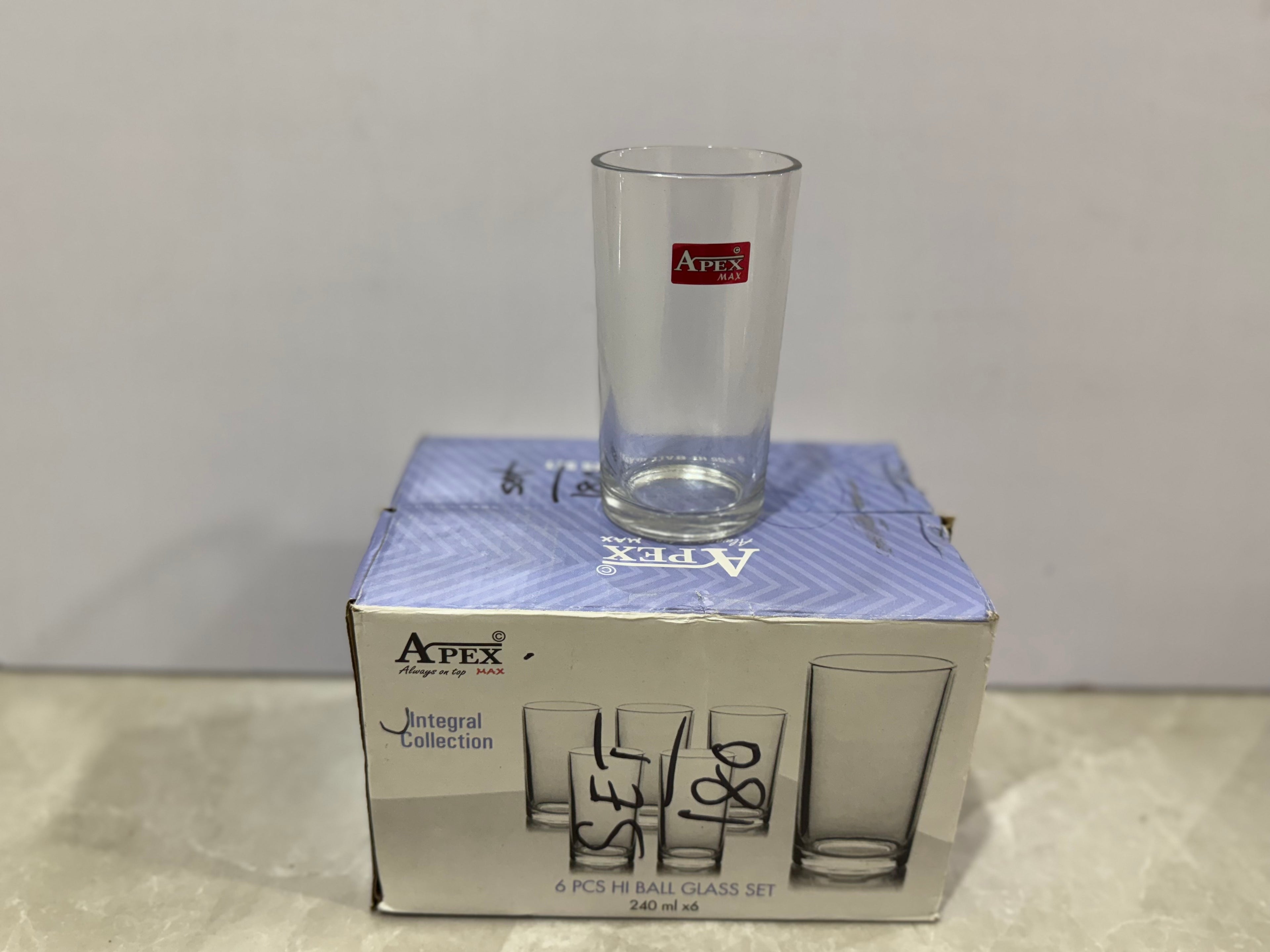 Ball Glass 6 Piece Set