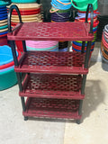 Shoe Stand - 4 Rack Plastic