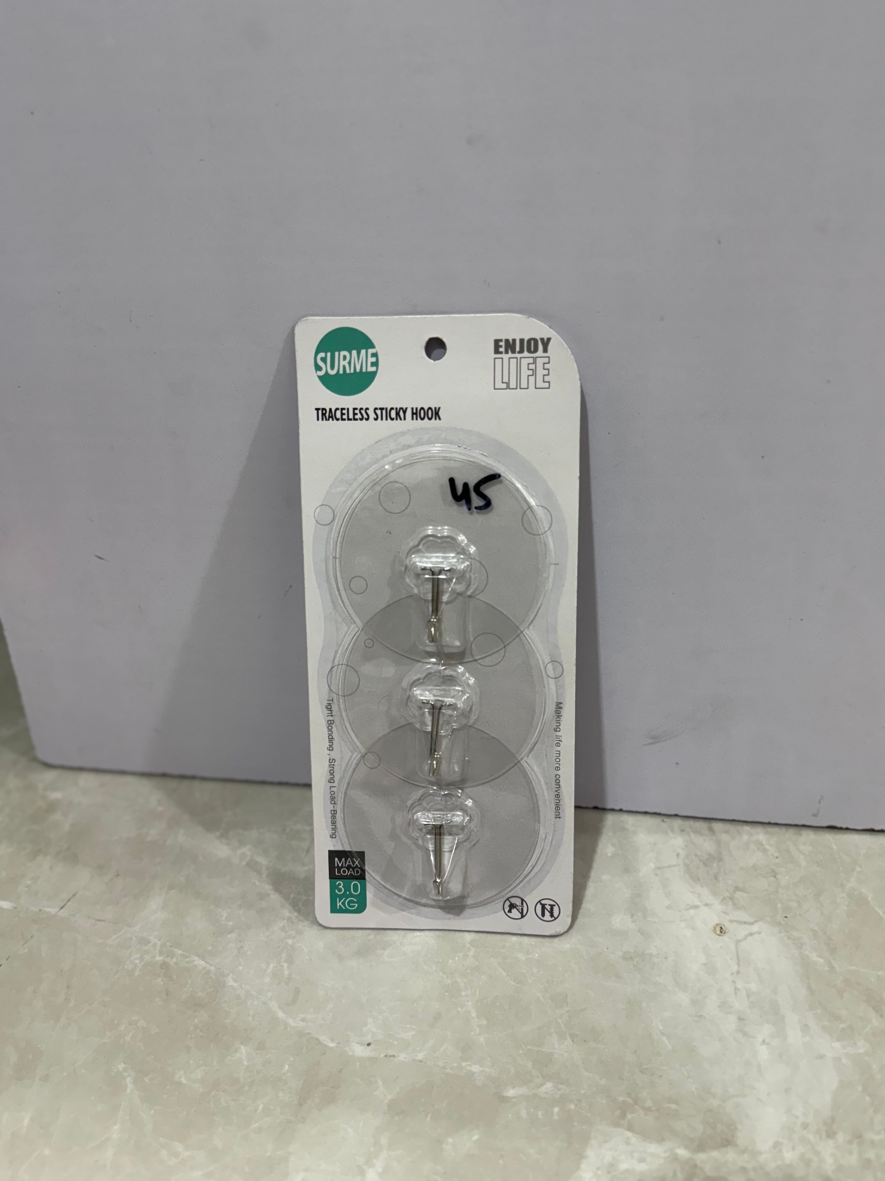 Sticker Hook - Self Adhesive Set of 3