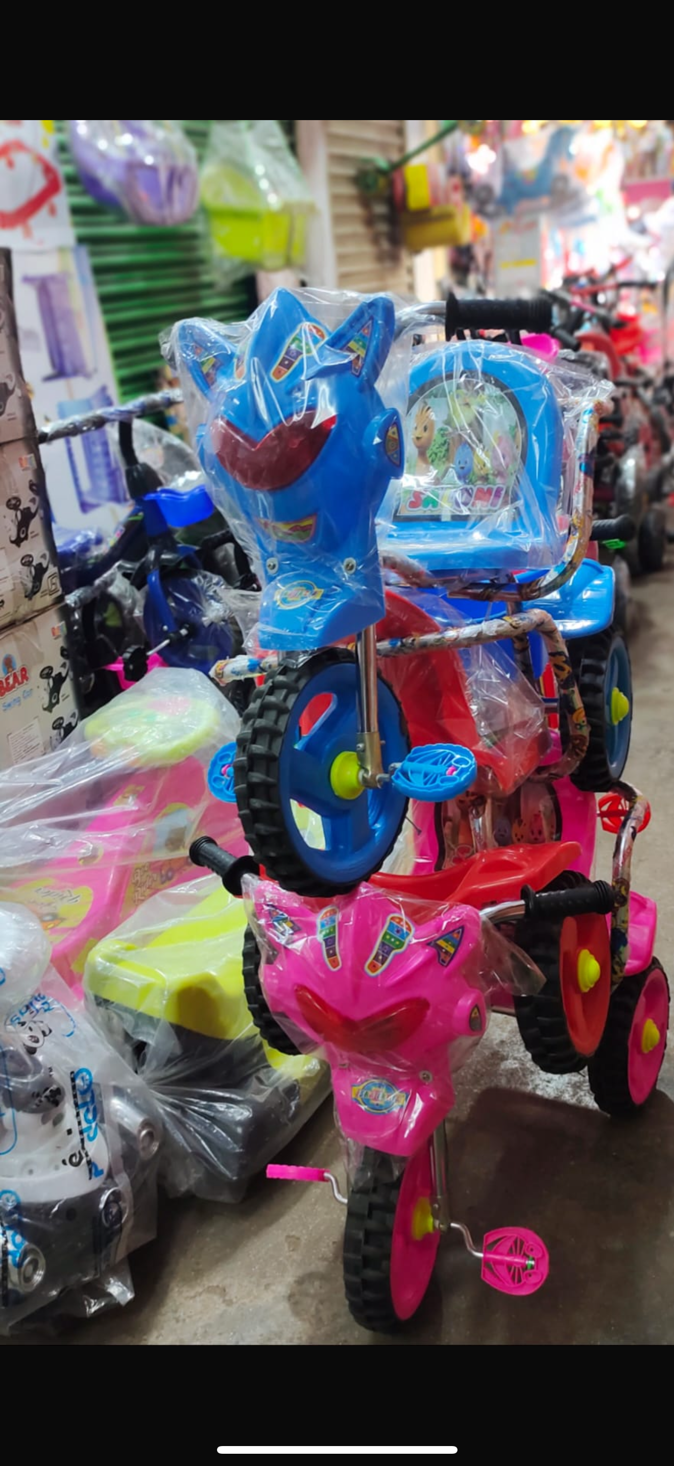 Baby Tricycle - Plastic Body