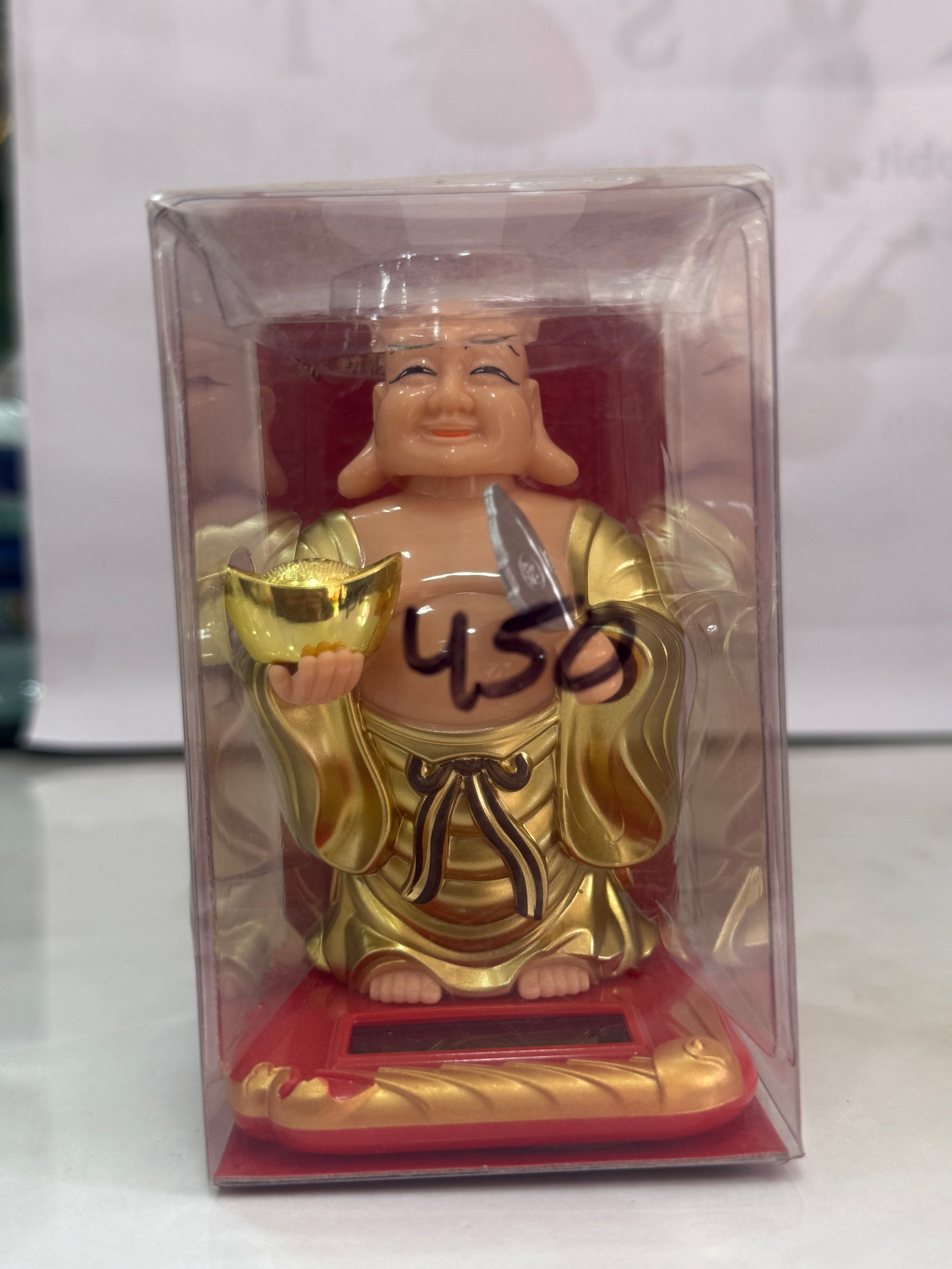 Chinese Buddha Welcome Solar powered - Gift
