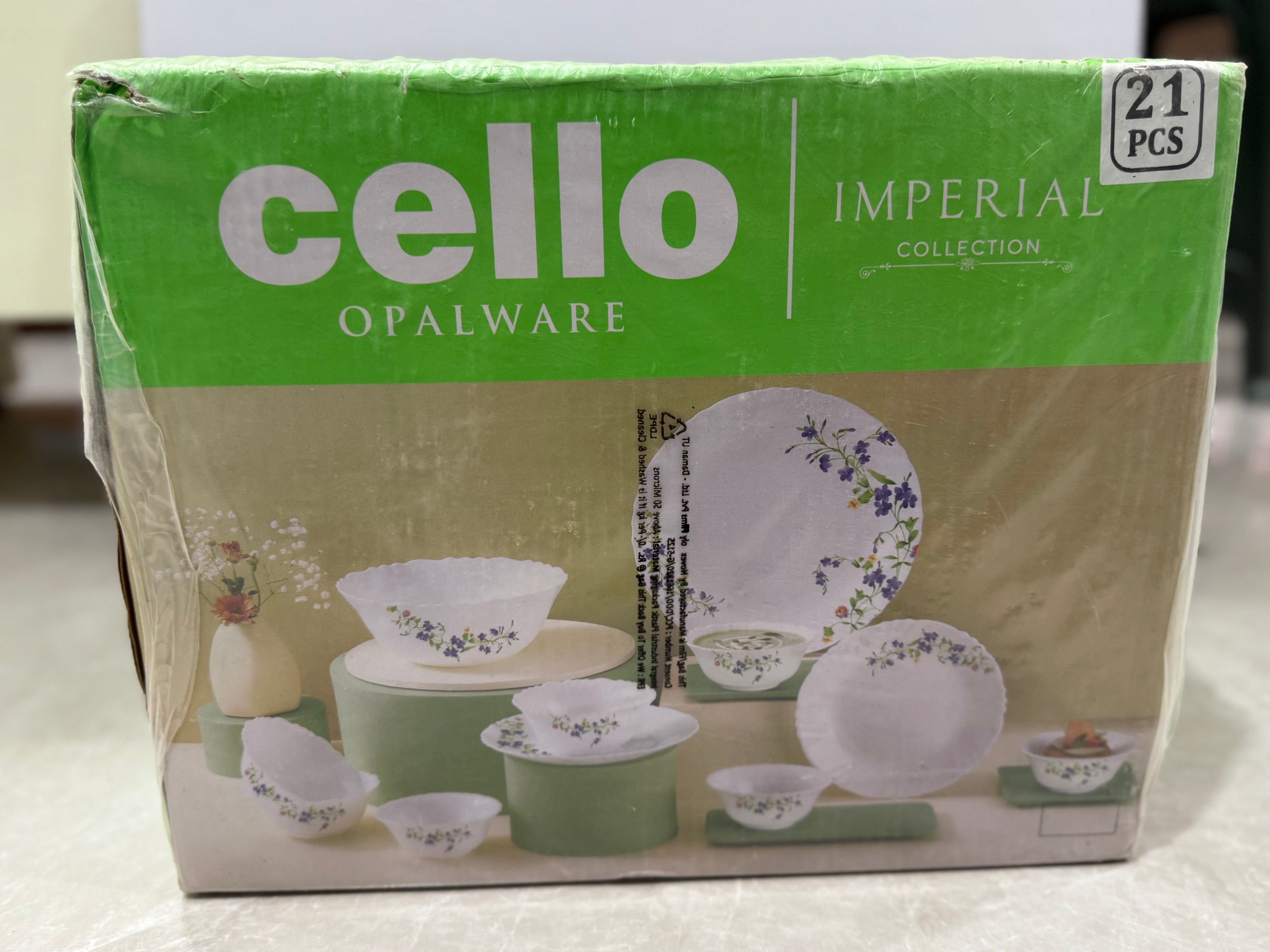 Cello 32 Piece Dinner Set - Premium Quality