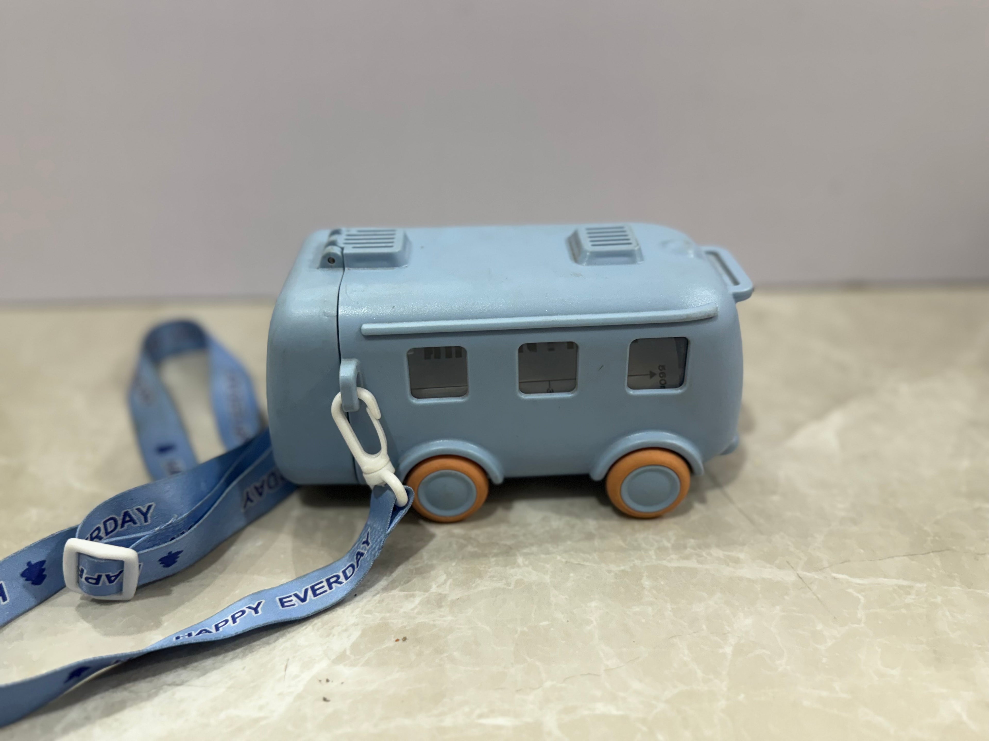 Kids Water Bottle - Bus Shape Fancy