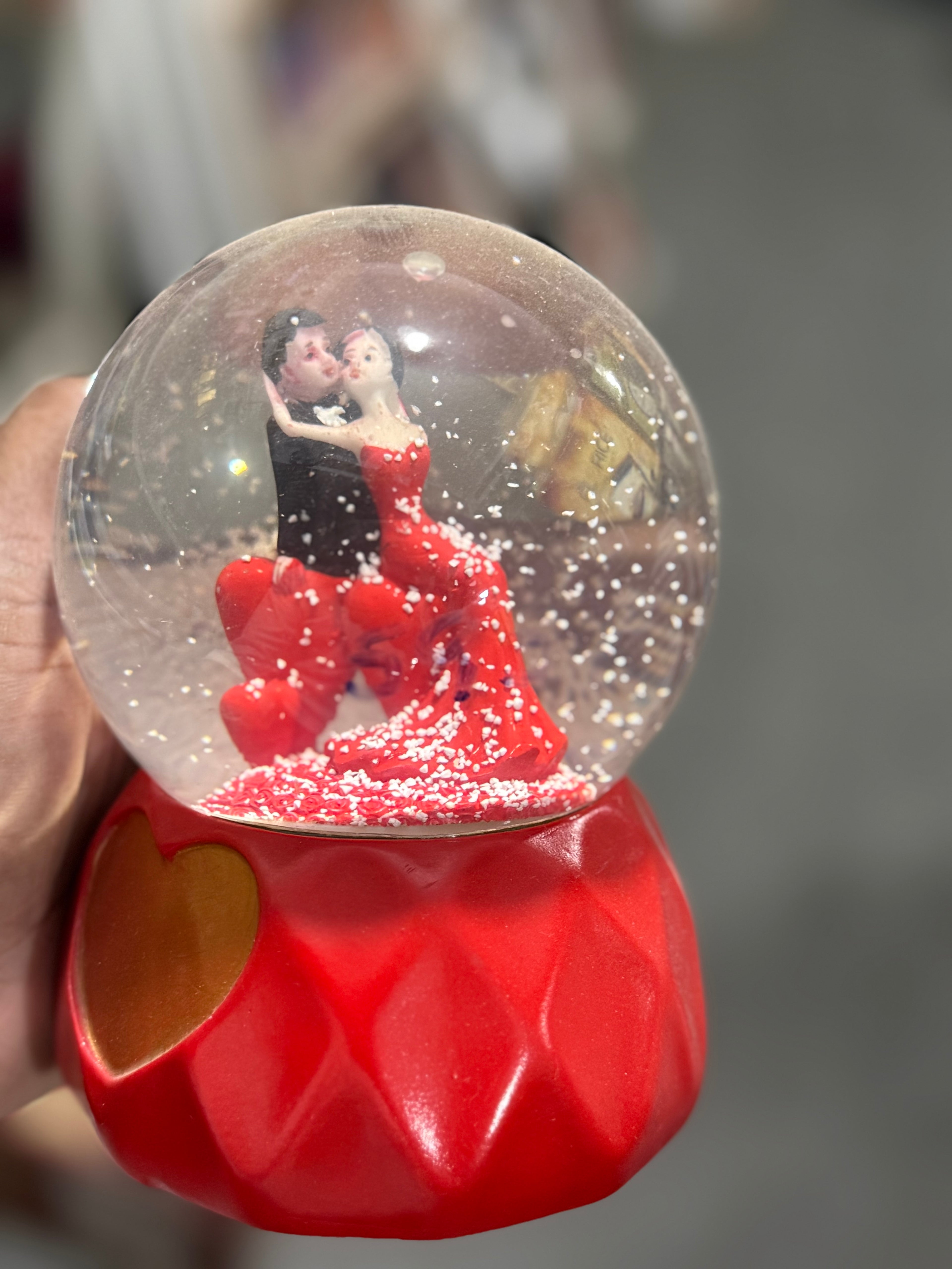 Couple Gift item - glass revolving