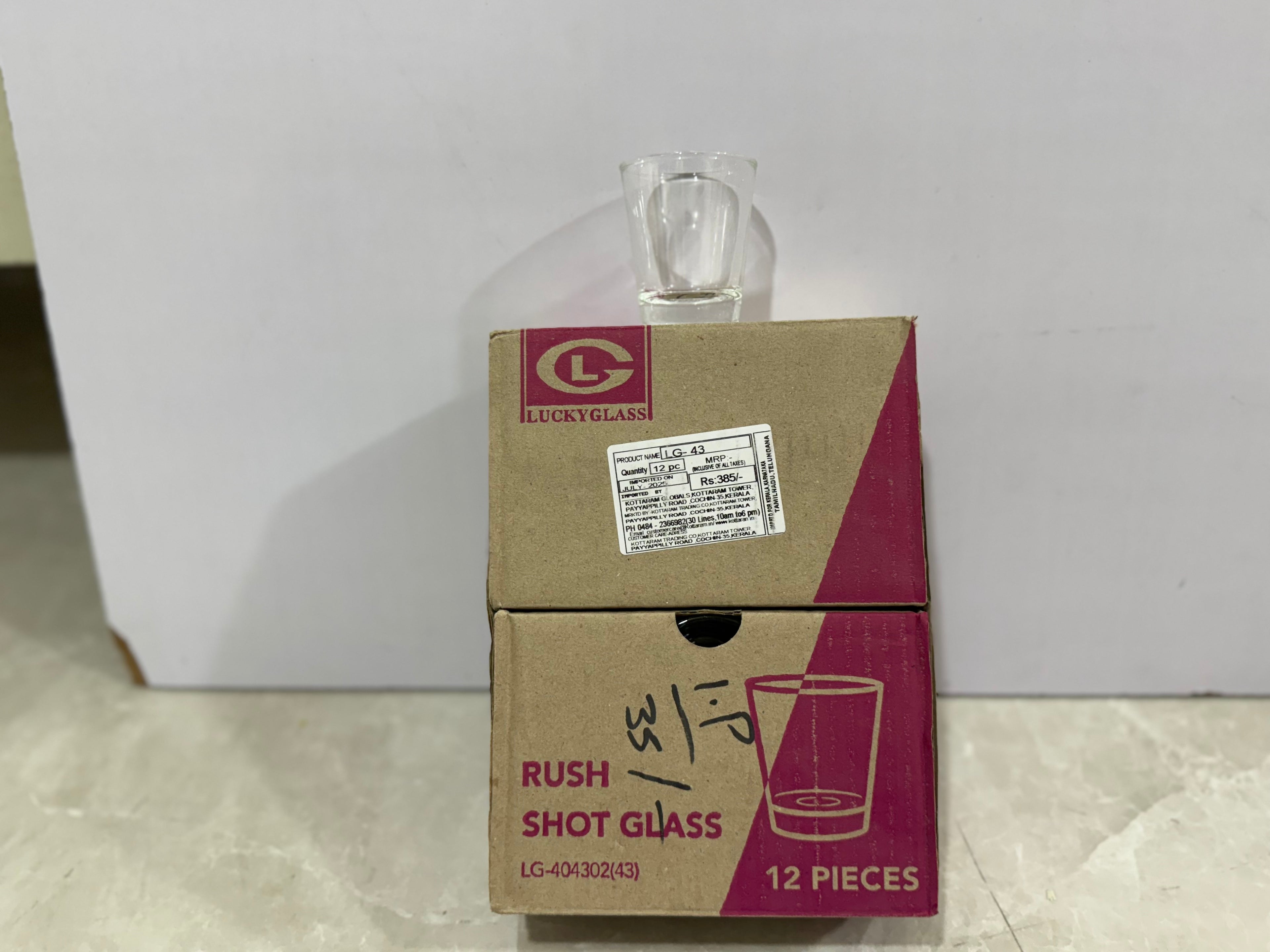 Shot Glass 6 Piece Set