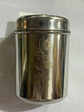 Steel Jar with Cap -   Premium Quality - Small Size
