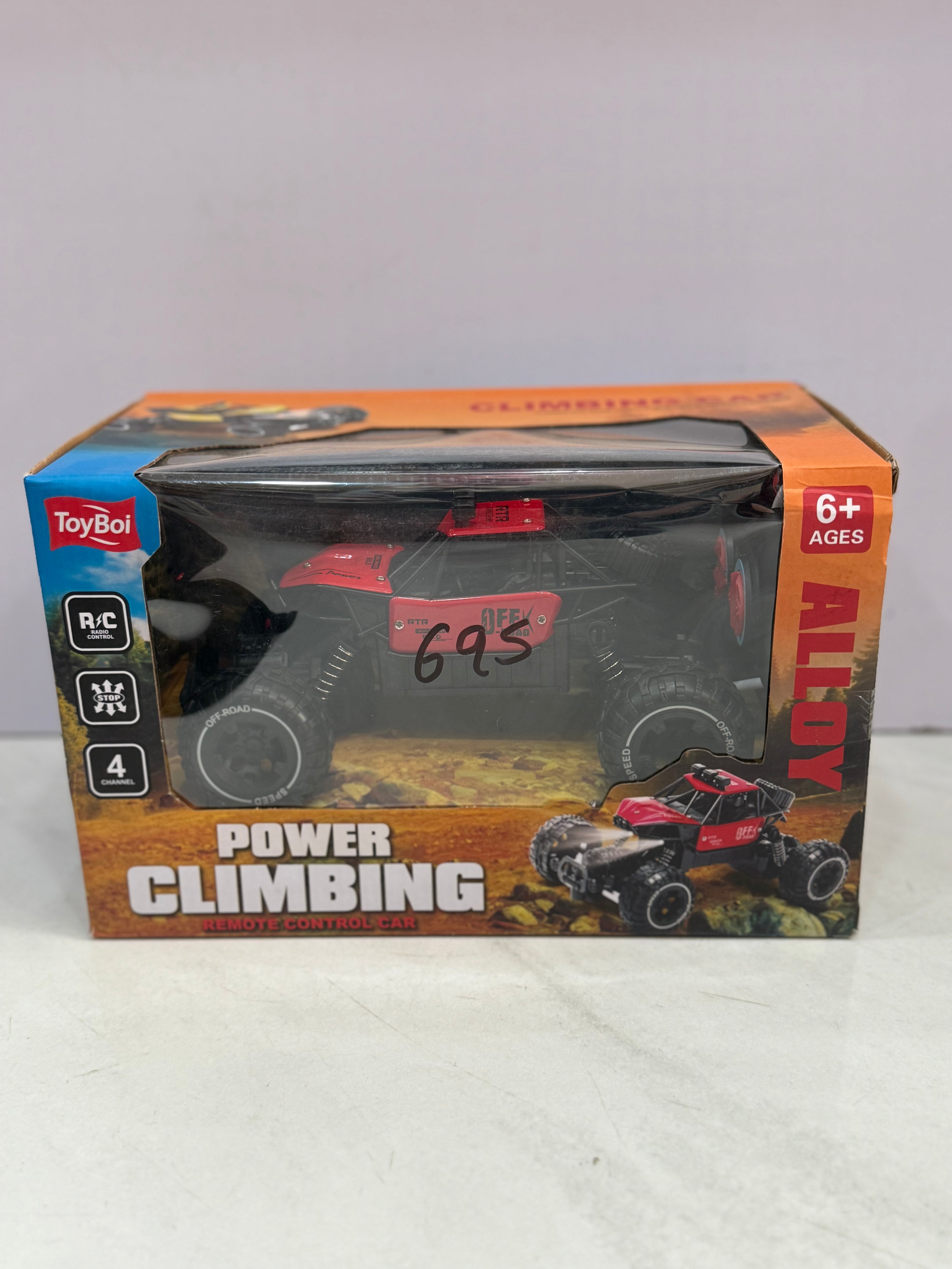 Power Climbing Jeep Remote Car