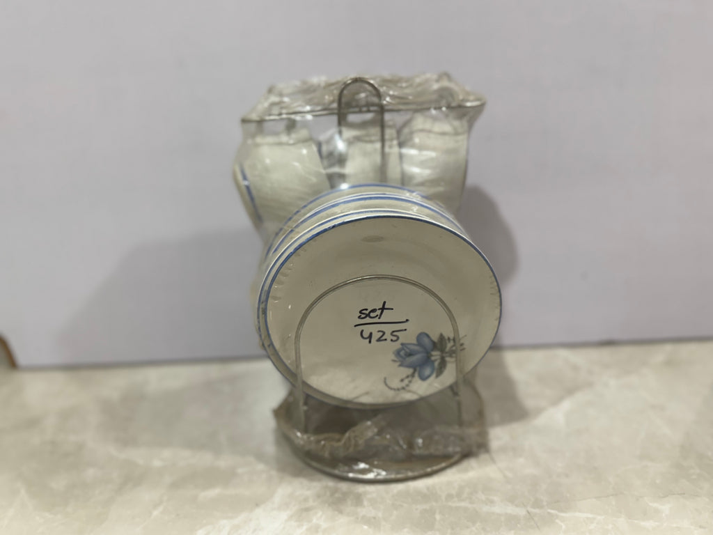 Tea Cup Stand with Cups