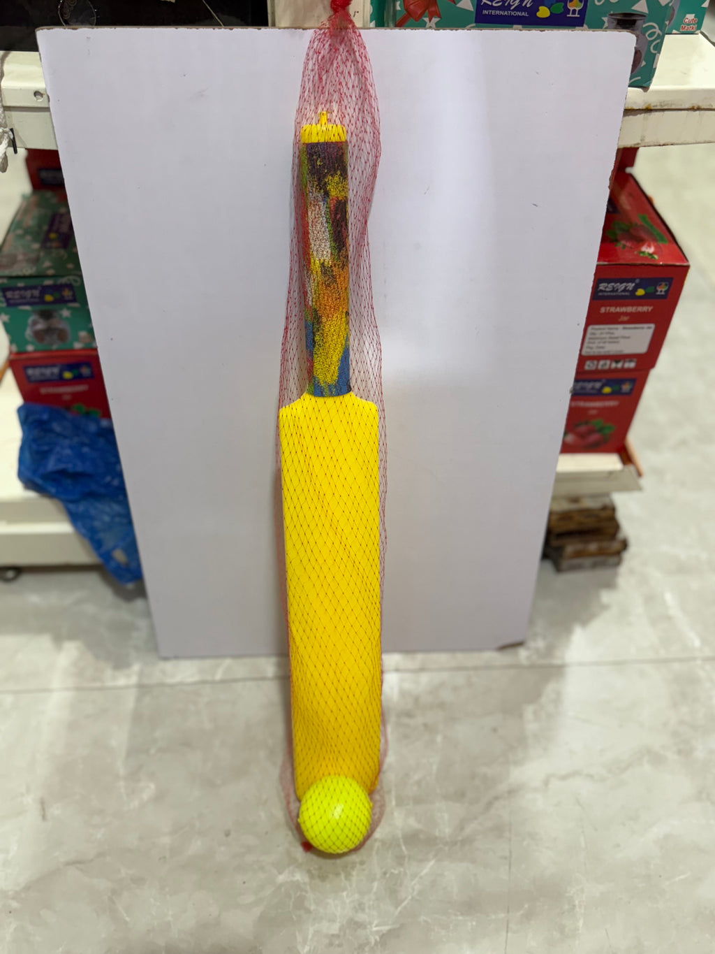 Plastic Cricket Ball - Medium Size