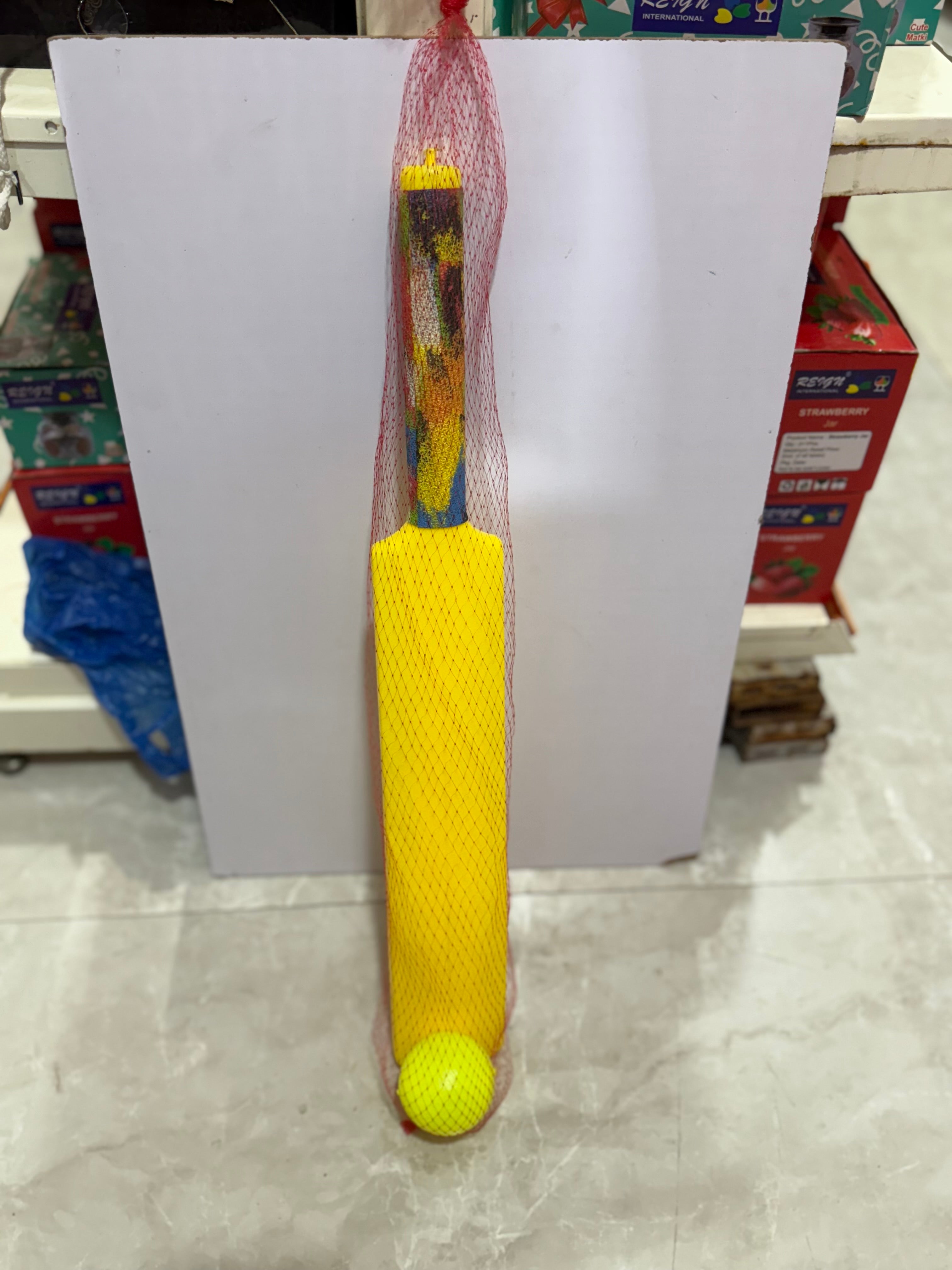 Plastic Cricket Ball - Medium Size