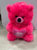 Pink Teddy Bear with Pillow