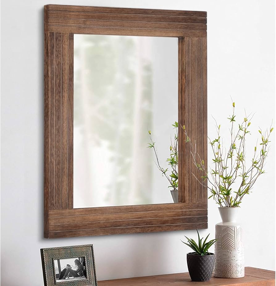 Wooden Mirror